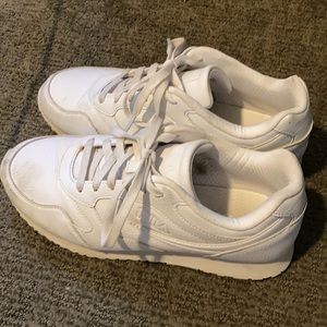 White Fila Tennis Shoes
